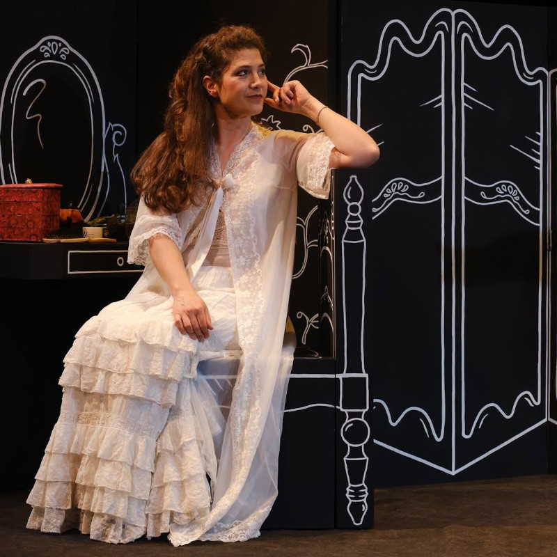 Hélène Guichard dans "La peur des coups" de Courteline